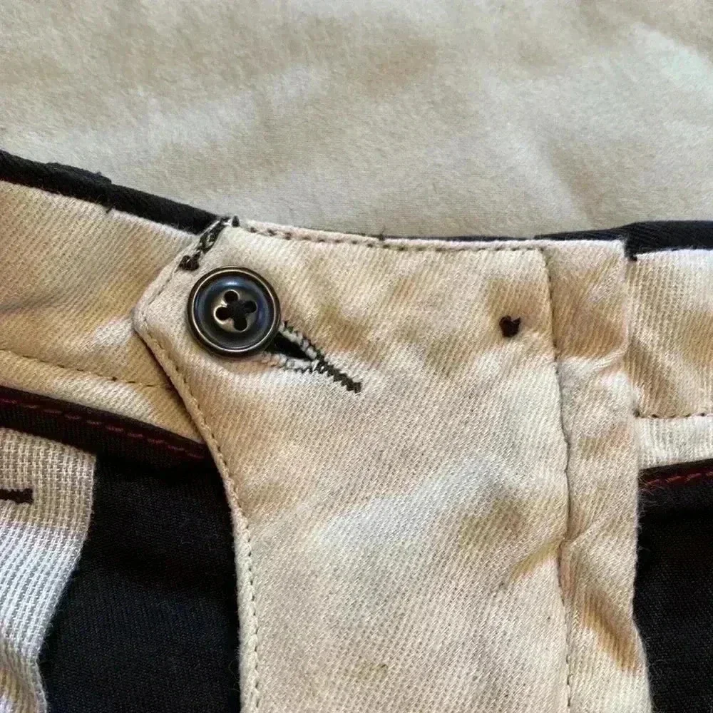 J. Crew Black Broken In Chino Mens Pants Size 36X30.